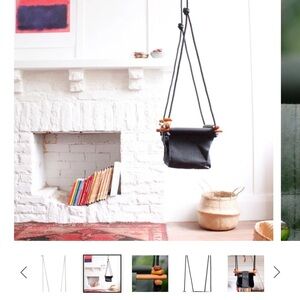 Solvej The Original Tree Swing Baby Toddler Canvas indoor outdoor swing seat